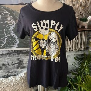 Nightmare Before Christmas Simply Meant to Be graphic t-shirt.